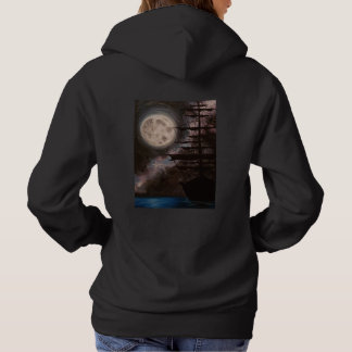 Pull À Capuche T-shirt croisière au clair de lune