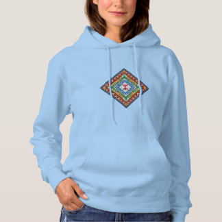 Pull À Capuche T-Shirt Diamant Amazigh Berbère | Yaz ⵣ Tifinagh S