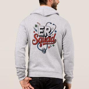 Pull À Capuche T-Shirt ER Squad – Vêtements d'équipe de salle d'u