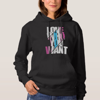 Pull À Capuche T-shirt Femboy Love Who You Want