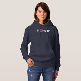 Pull À Capuche T-shirt Fleur