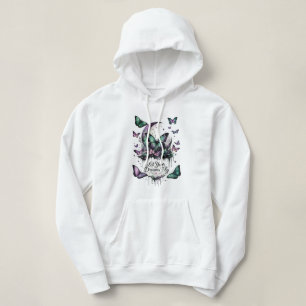 Pull À Capuche T-Shirt Papillon Coquette Fairycore Fantaisiste