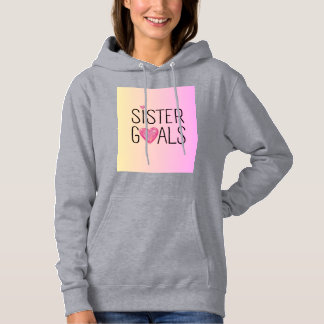 Pull À Capuche T shirt pour filles soeurs idéales