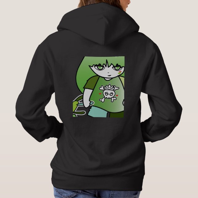 Pull À Capuche T-shirt princesse (Dos)