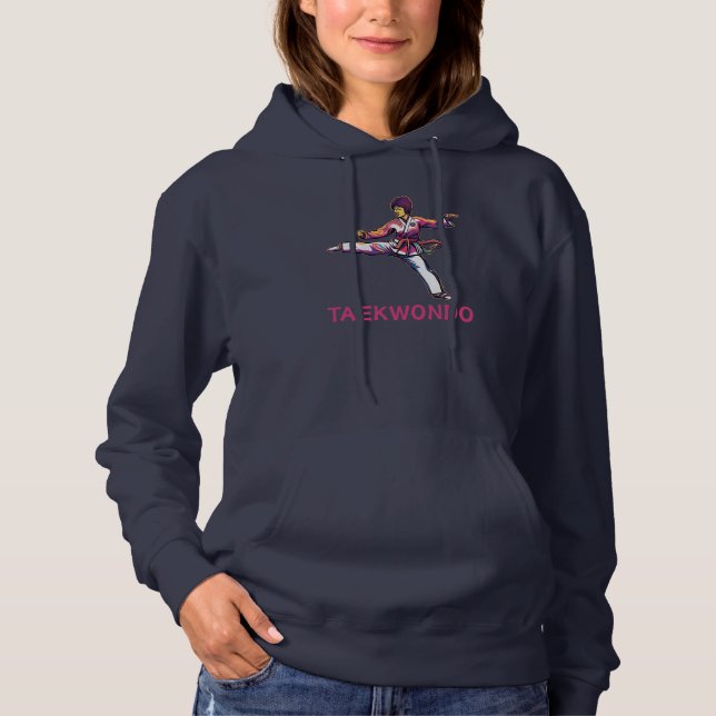 Pull À Capuche Taekwondo (Devant)
