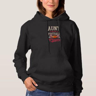 Pull À Capuche Tante du footballeur fière famille appariée