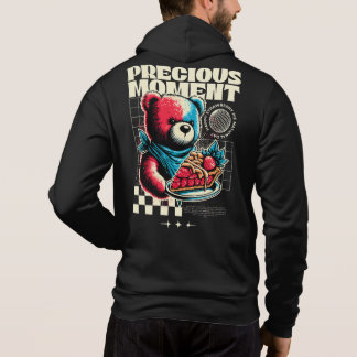 Pull À Capuche Tarte aux fraises de l'ours à moment précieux