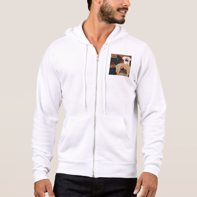 Pull À Capuche Tee - shirts de la conservation des espèces en pér (Devant)