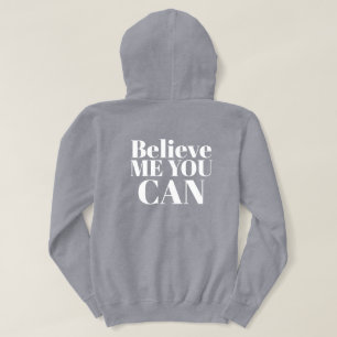 Pull À Capuche Texte Personnalisé Design Moderne Minimal Femmes G