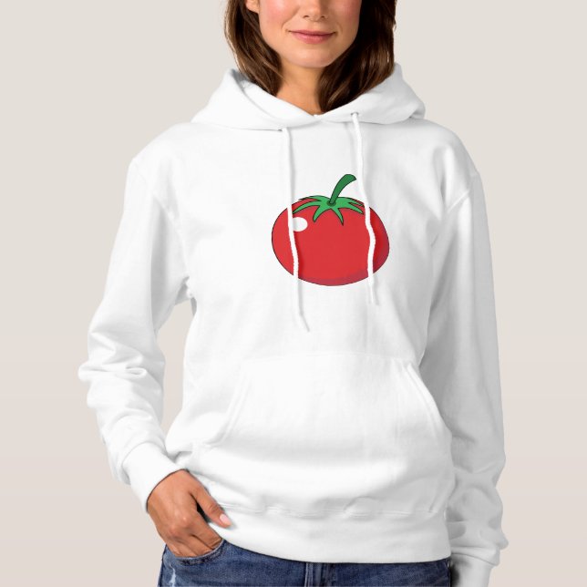 Pull À Capuche Tomato rouge (Devant)
