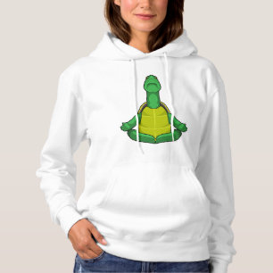 Pull À Capuche Tortue à la méditation de Yoga