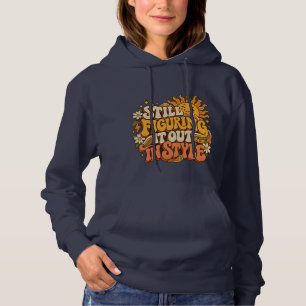Pull À Capuche Toujours en train de comprendre avec style – attra