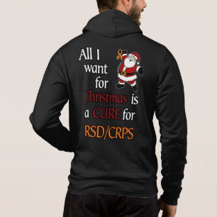 Pull À Capuche Tout ce que je veux pour Noël/Père Noël...RSD/CRPS
