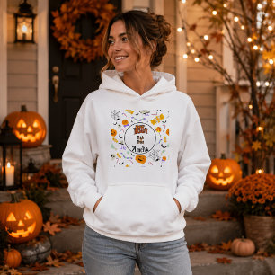 Pull À Capuche Trick or Treat personnalisé Halloween adulte migno