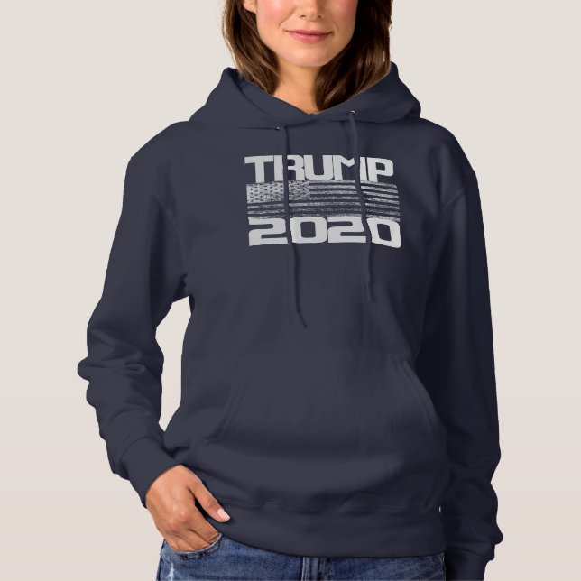 Pull À Capuche Trump 2020 à nouveau gagnant (Devant)