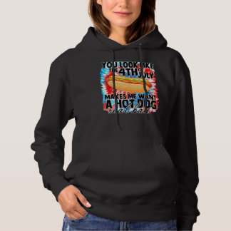 Pull À Capuche Tu As L'Air 4 juillet Me Fait Vouloir Un Chien Cha