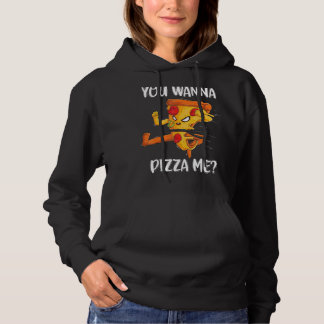 Pull À Capuche Tu Veux Pizza Me Aliments Pizza Hommes Femmes Enfa