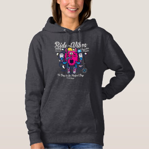 Pull À Capuche Un jour idéal pour être heureux Monstre drôle en