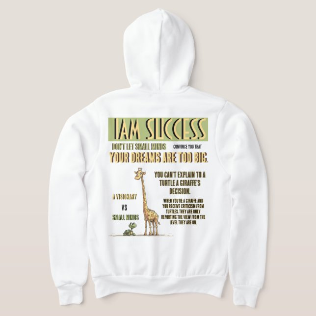 PULL À CAPUCHE UN VISIONNAIRE (Couchage Retour)