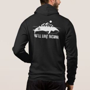 Pull À Capuche Une baleine de conte