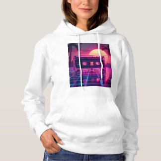 Pull À Capuche Vaporwave Aesthetic Music Design