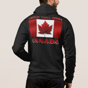 Pull À Capuche Veste à capuche avec drapeau du Canada Hoodies per