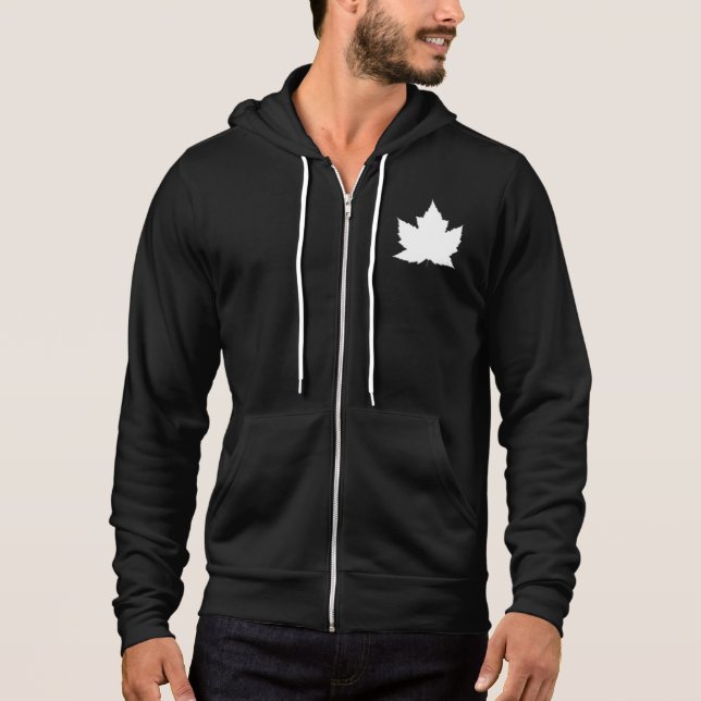 Pull À Capuche Veste Canada Souvenir du Canada féminin Veste spor (Devant)
