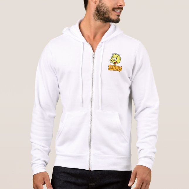 Pull À Capuche Veste pour hommes de balle de tennis (Devant)