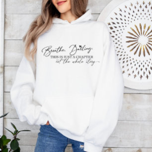 Pull À Capuche Vibes Positives Sweatshirt - Cosy Motivational Wea