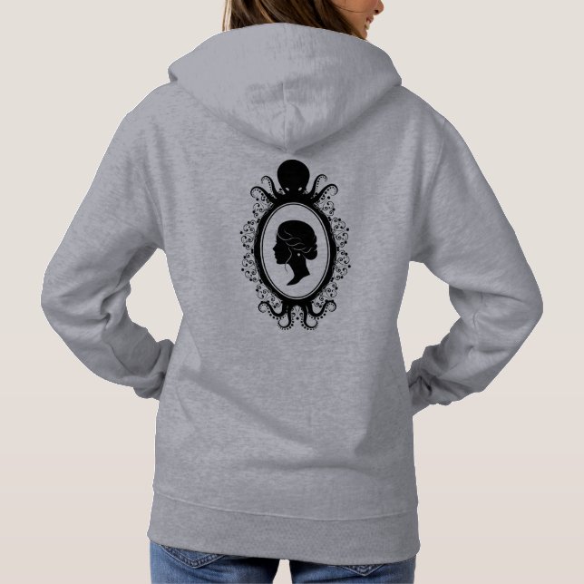 Pull À Capuche Victorian Octopus Cameo Hoodie  (Dos)