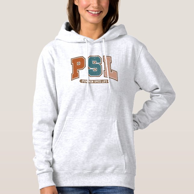 Pull À Capuche Vie citrouille épice | PSL | Université collégiale (Devant)