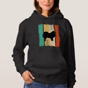 Pull À Capuche Vintage Retro Pomeranian