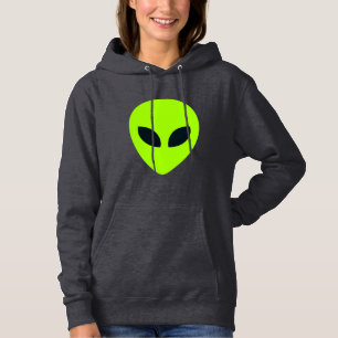 PULL À CAPUCHE VISAGE ALIEN