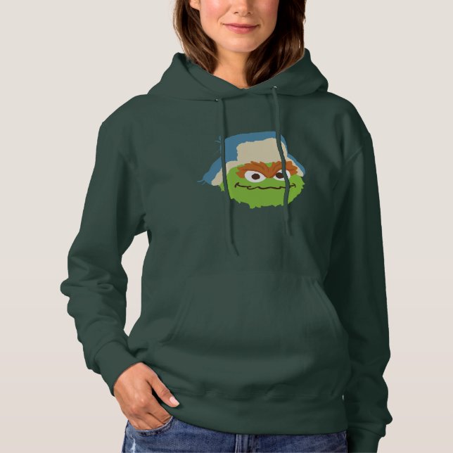 Pull À Capuche Visage de bois d'Oscar la Grosse Poche (Devant)