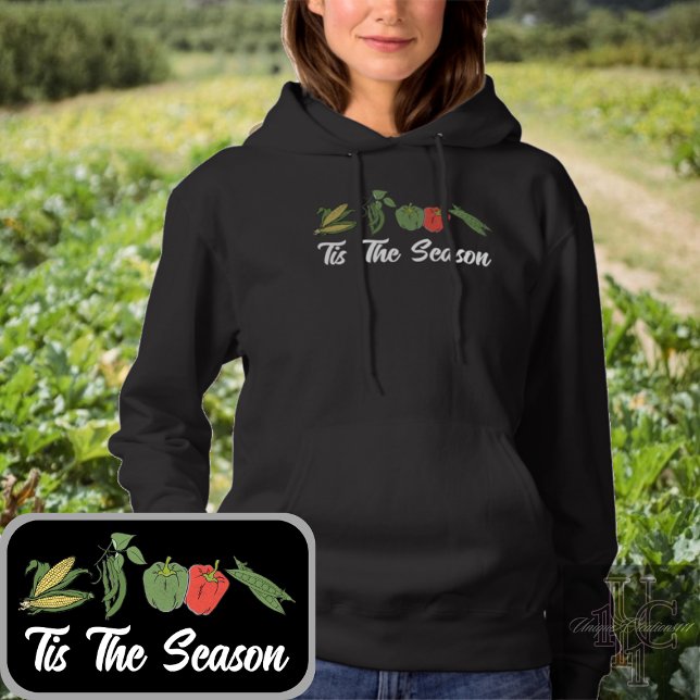 Pull À Capuche Voici L'Amoureux des jardins Veggie De La Saison (Créateur téléchargé)