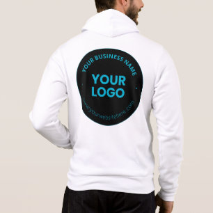 Pull À Capuche Votre logo   Nom et site Web de l'entreprise modif