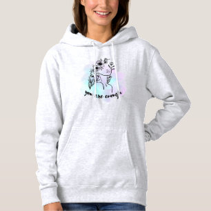 Pull À Capuche Vous êtes assez encourager le message positif