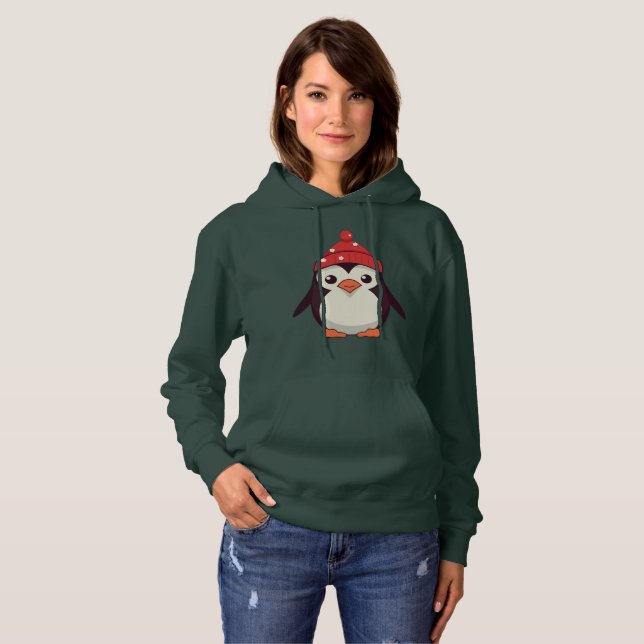 Pull À Capuche Waddle Claus (Devant entier)