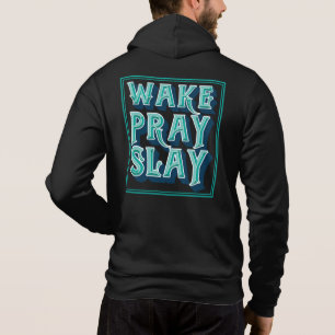 Pull À Capuche Wake Slay Prière Christian Daily Mission