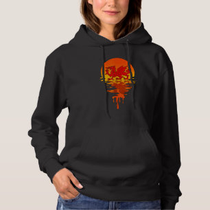 Pull À Capuche Wales Cymru Welsh Dragon Fier Te Be Welsh Shadow