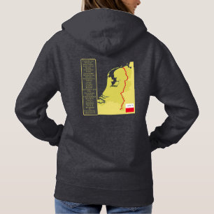 Pull À Capuche Wandelpad Nederland Pieterburen - St. Pietersberg
