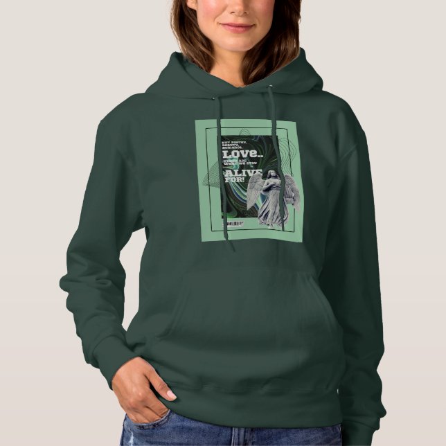 Pull À Capuche  What We Stay Alive For Poetry hoodie  (Devant)