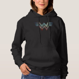 Pull À Capuche WW84   Wonder woman TV Static