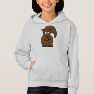 Pull de capuche avec un motif d'écureuil