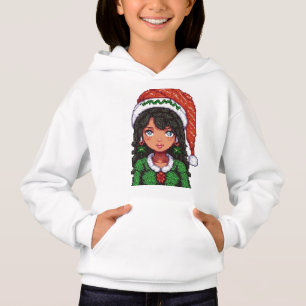 Pull en molleton à capuche pour enfants
