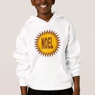 PULL MIT KAPUZE STERNE WEIHNACHTEN SCHOKOLADE HOODIE