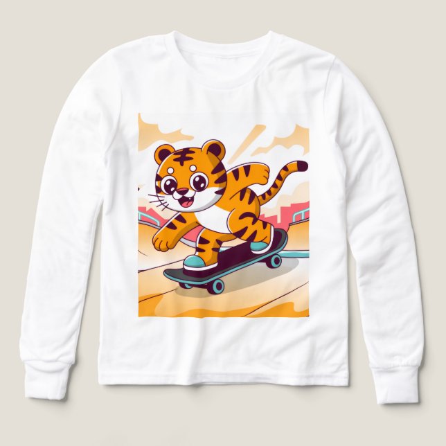 Pull-over avec tigre (Motif recto)
