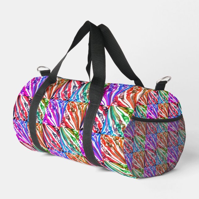 Pulled Bubble Fun / Filter /  Duffle Bag (Rechte Ecke)