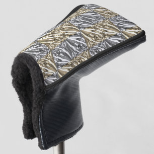 Pulled Bubble Fun / Schwarz & Weiß / Sepia / Golf Headcover