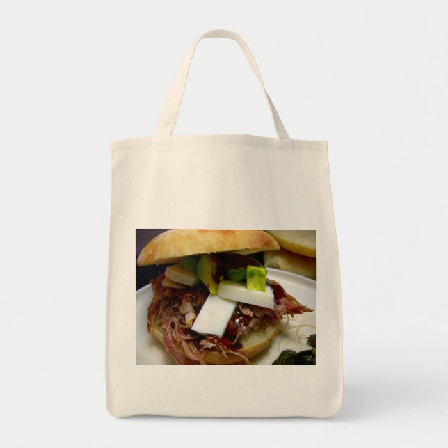 Pulled-Pork-Sandwich-Tasche Tragetasche (Vorne)